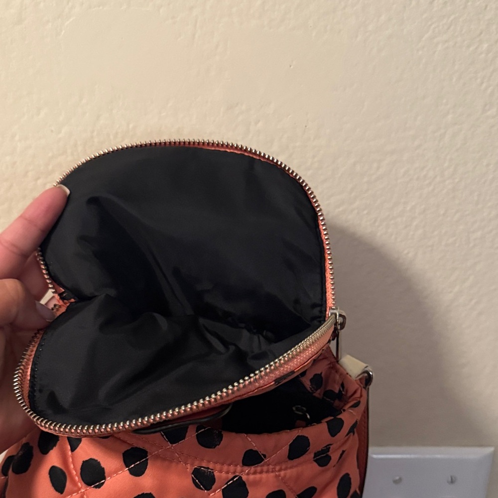 Marc Jacobs Orange and Black Polka Dot Crossbody Bag - Picture 7 of 8